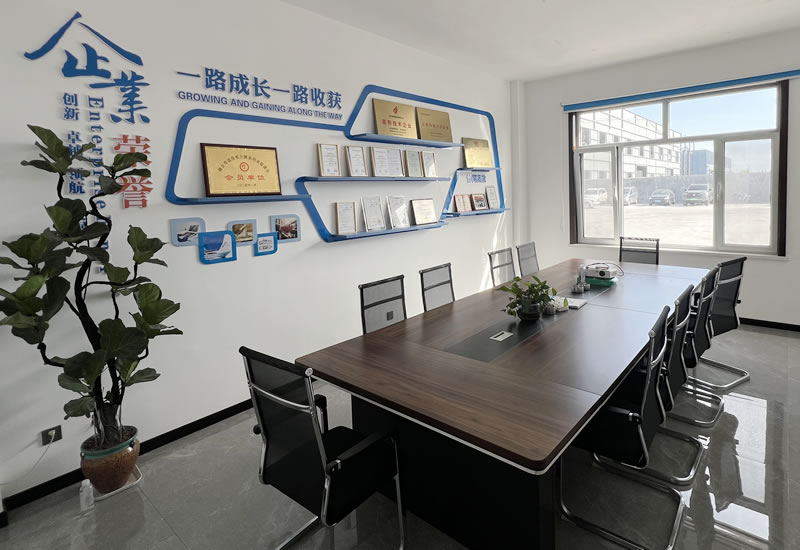 A corner of the factory area